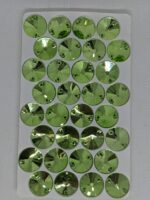 Peridot 16mm Circles