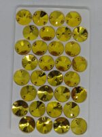 Citrine 16mm Circles