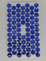 Sapphire 10mm Circles