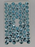 Aqua 10mm Circles