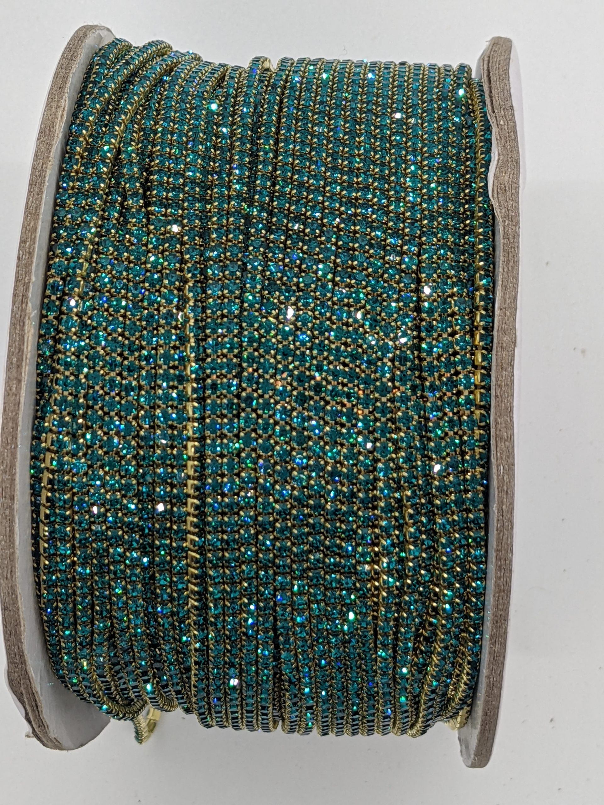 100pcs Blue Zircon Czech Rhinestone Rondelle Beads 💙 – RainbowShop for  Craft