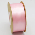 1 1/2-inch Satin Ribbon Rose Pink